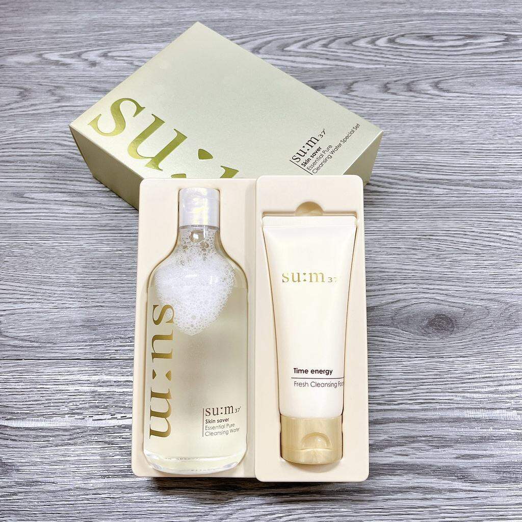 Sét tẩy trang full size 400ml tặng kèm sữa rửa mặt Sum 100ml