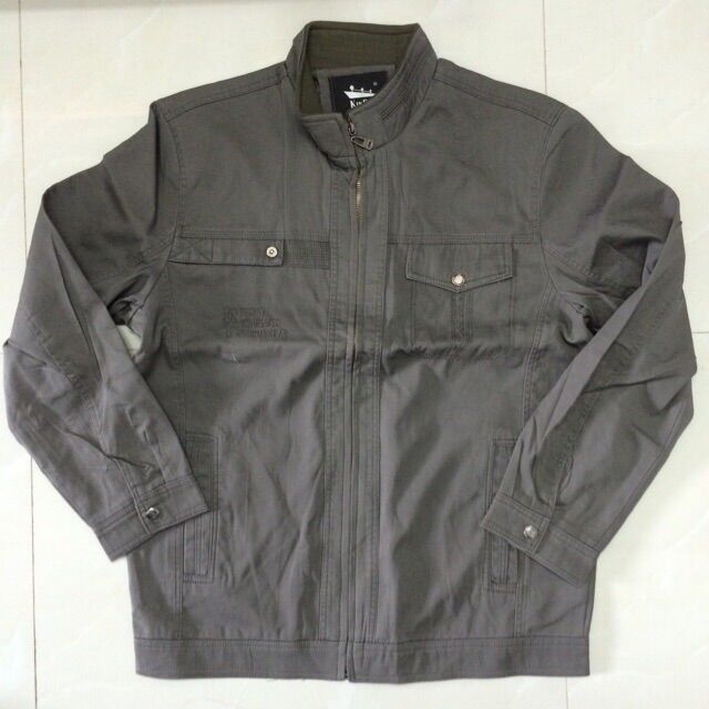 ÁO KHOÁC KAKI NAM TRUNG NIÊN CỔ TRỤ CAO CẤP