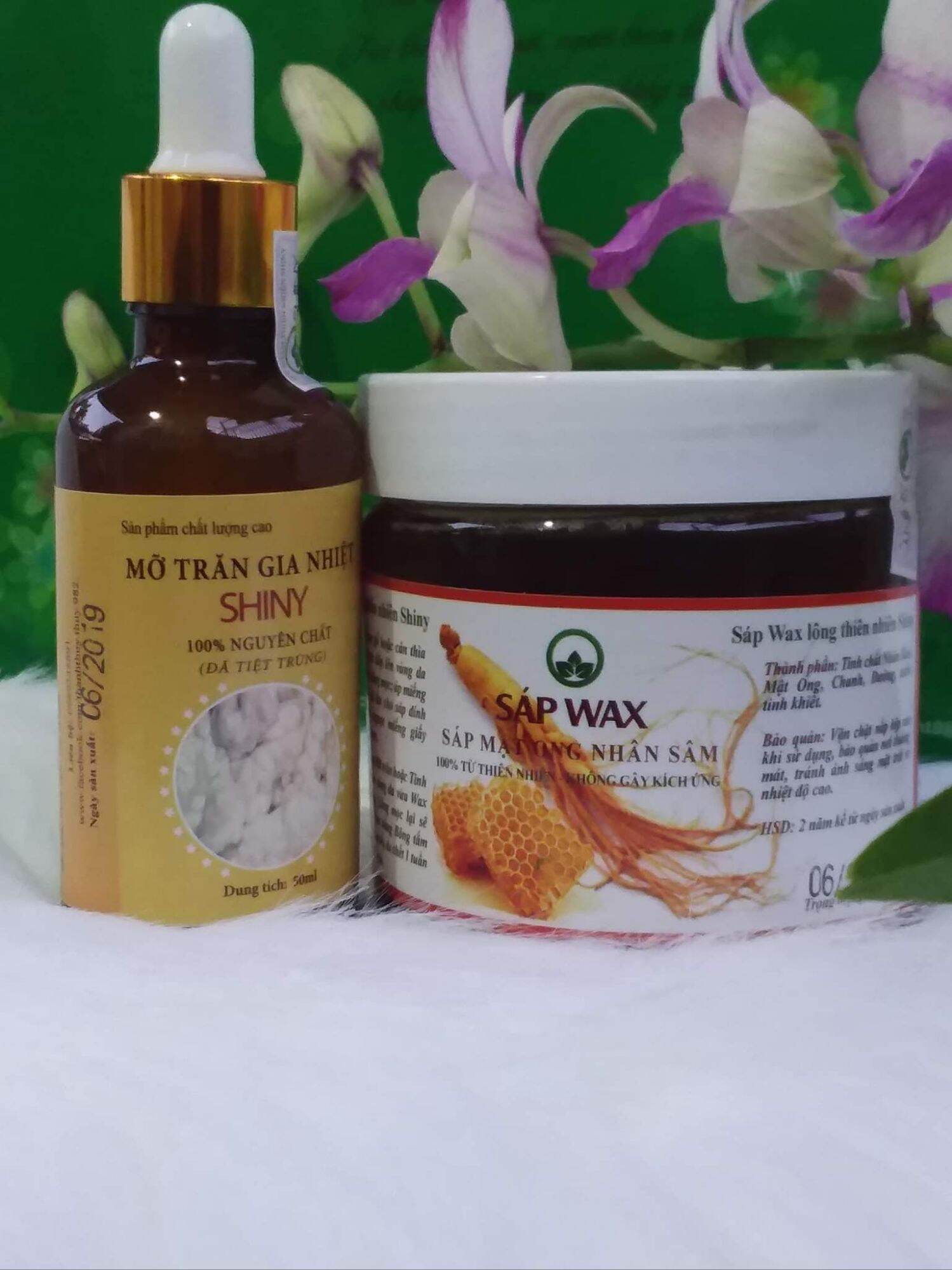 combo wax lông 100% thiên nhiên