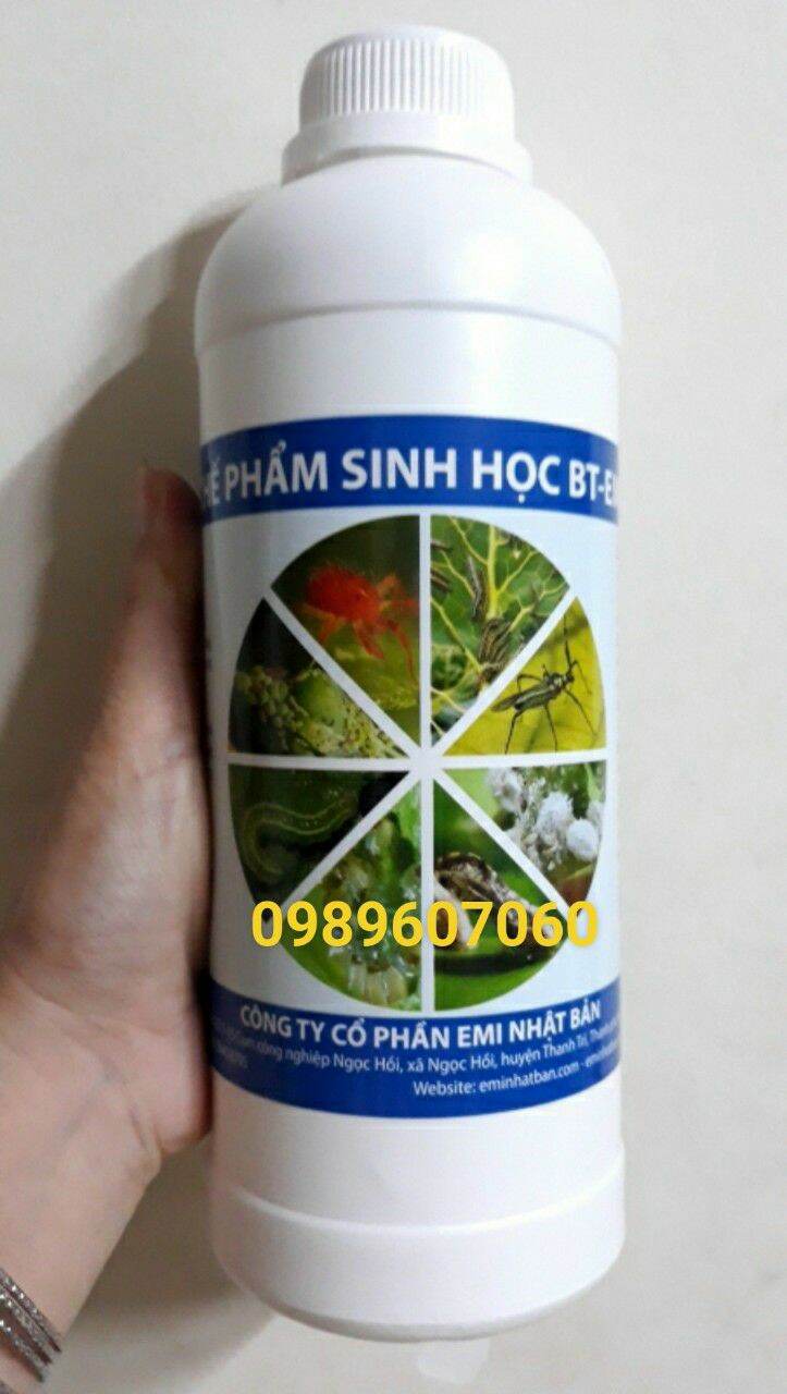 Chế phẩm bt / emina p trừ bệnh chai 1000ml