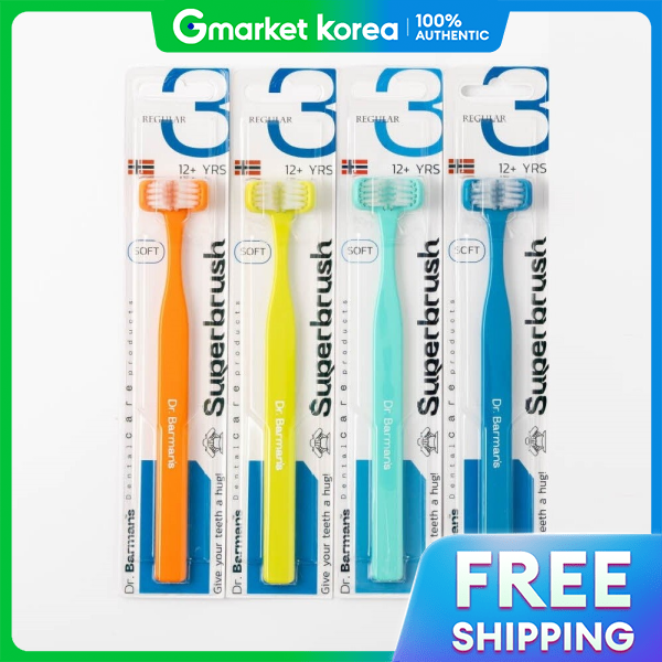 Dr. Bamans 3-Sided Tartar Removal Toothbrush 4-Color Set Giá 897,750 Đồng*Miễn phí vận chuyển