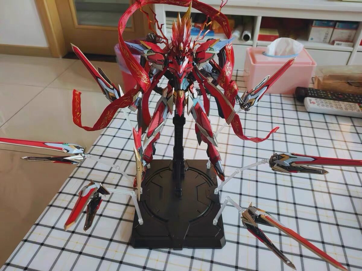 MG Assembly Model Transforming Motion Core Assault Free Mechanism Toy Figure Blind Box Dragon Ball Anime Robot Building Kit