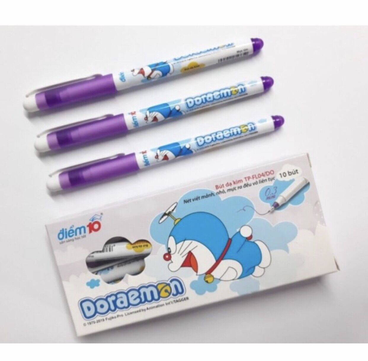 Bút lông kim  FL-04/DO Đoraêmon cho học sinh tiểu học