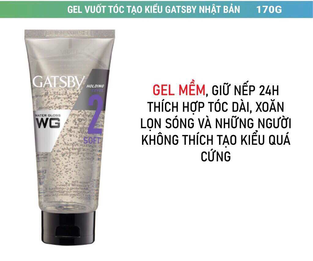 Gel vuốt tóc gatsby
