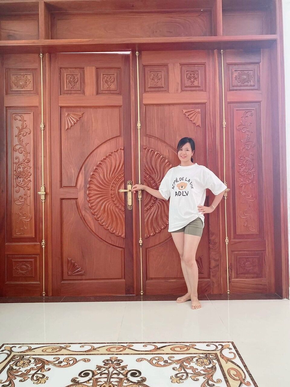 Áo thun nam/nữ chất liệu dầy cotton phong cách freesize dưới 70Kg