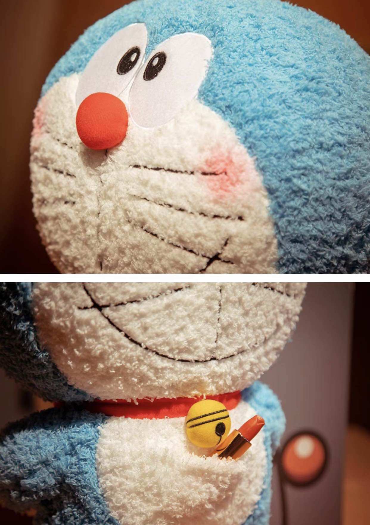 Doraemon nhồi bông dễ thương 35cm, gấu bông doraemon