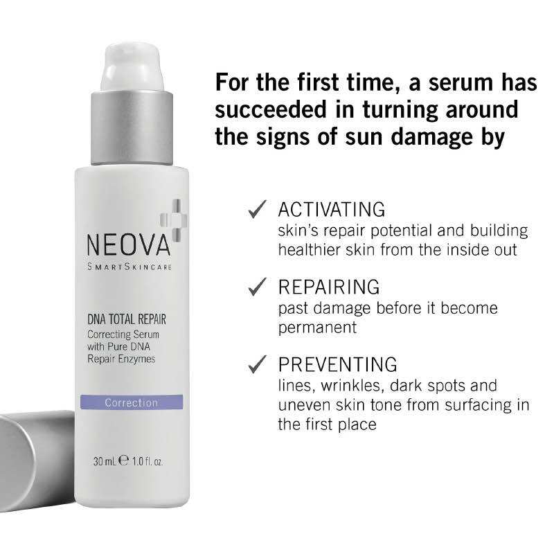 Serum phục hồi và chống lão hóa neova dna total repair 30ml