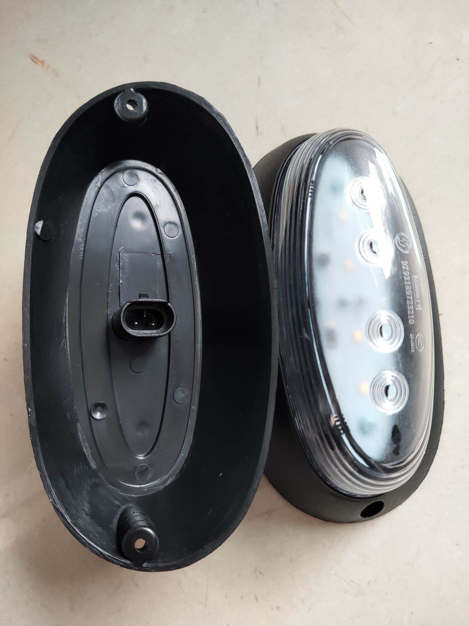Đèn chắn nắng Shacman M3000 trắng to