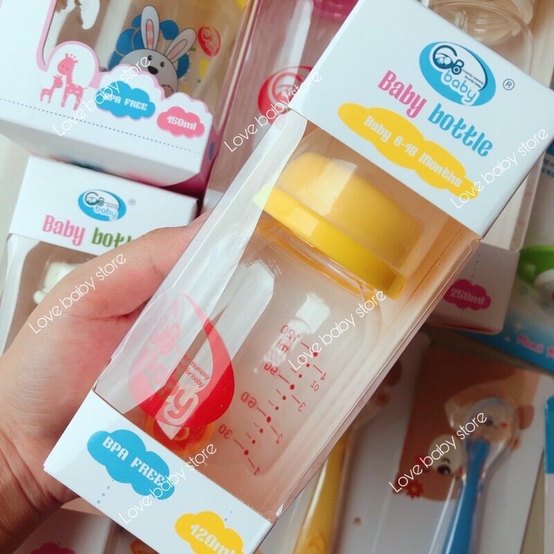 Bình sữa GB Baby 60ml 120ml 240ml cổ hẹp