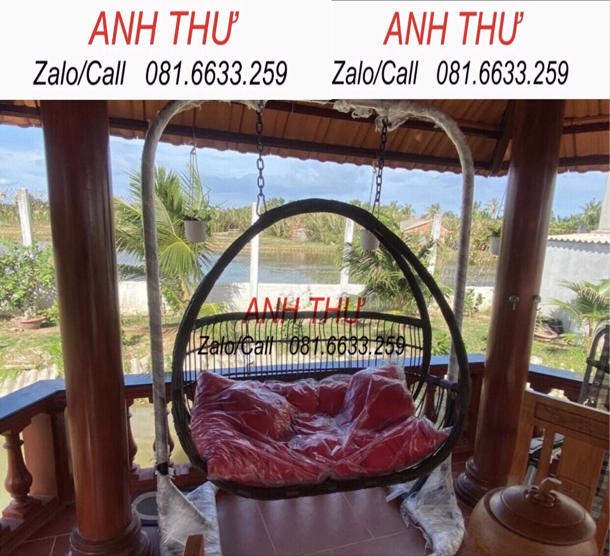 Xích đu ban công trong nhà giá rẻ