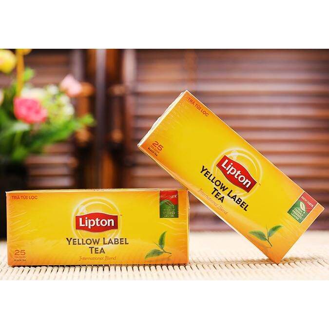 trà Lipton túi lọc hộp 25 gói
