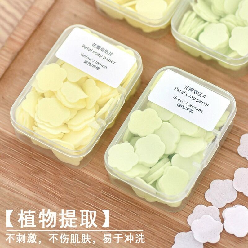 xà phòng giấy mini rửa tay