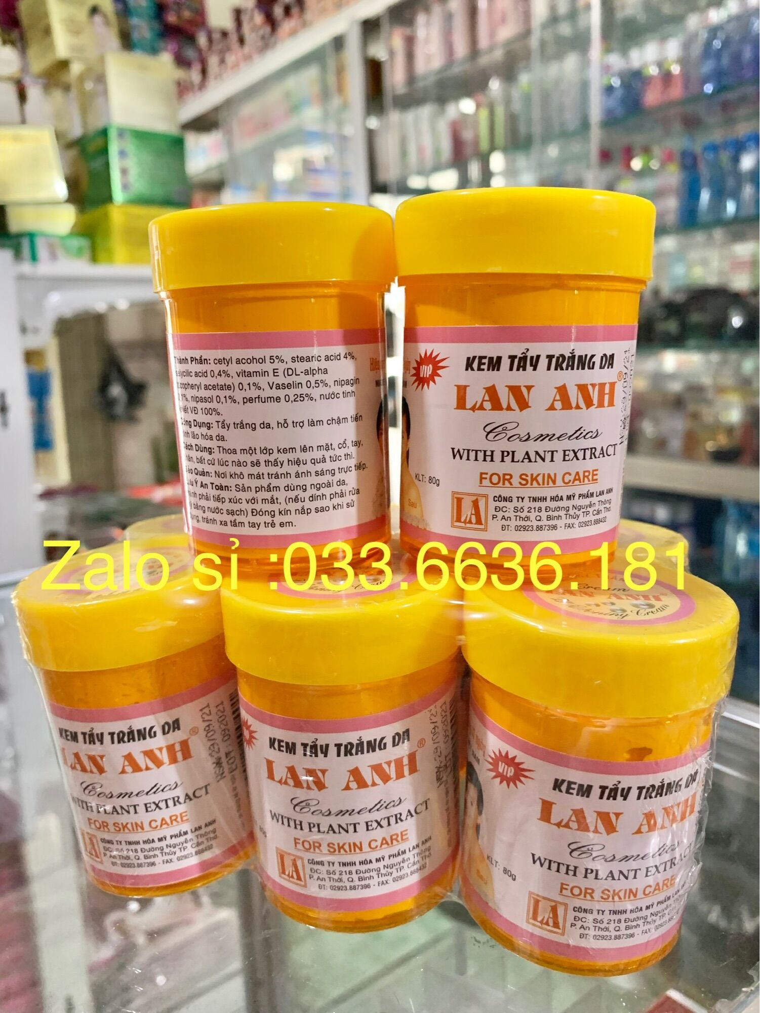 Kem Lan Anh hủ sa tế 80g