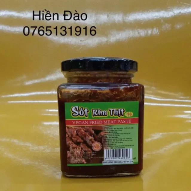 SỐT RIM THỊT CHAY ÂU LẠC LỌ 200g