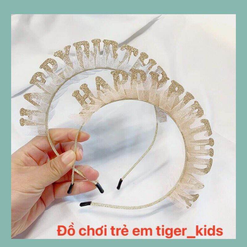 BỜM SINH NHẬT CHỮ HAPPY BIRTHDAY