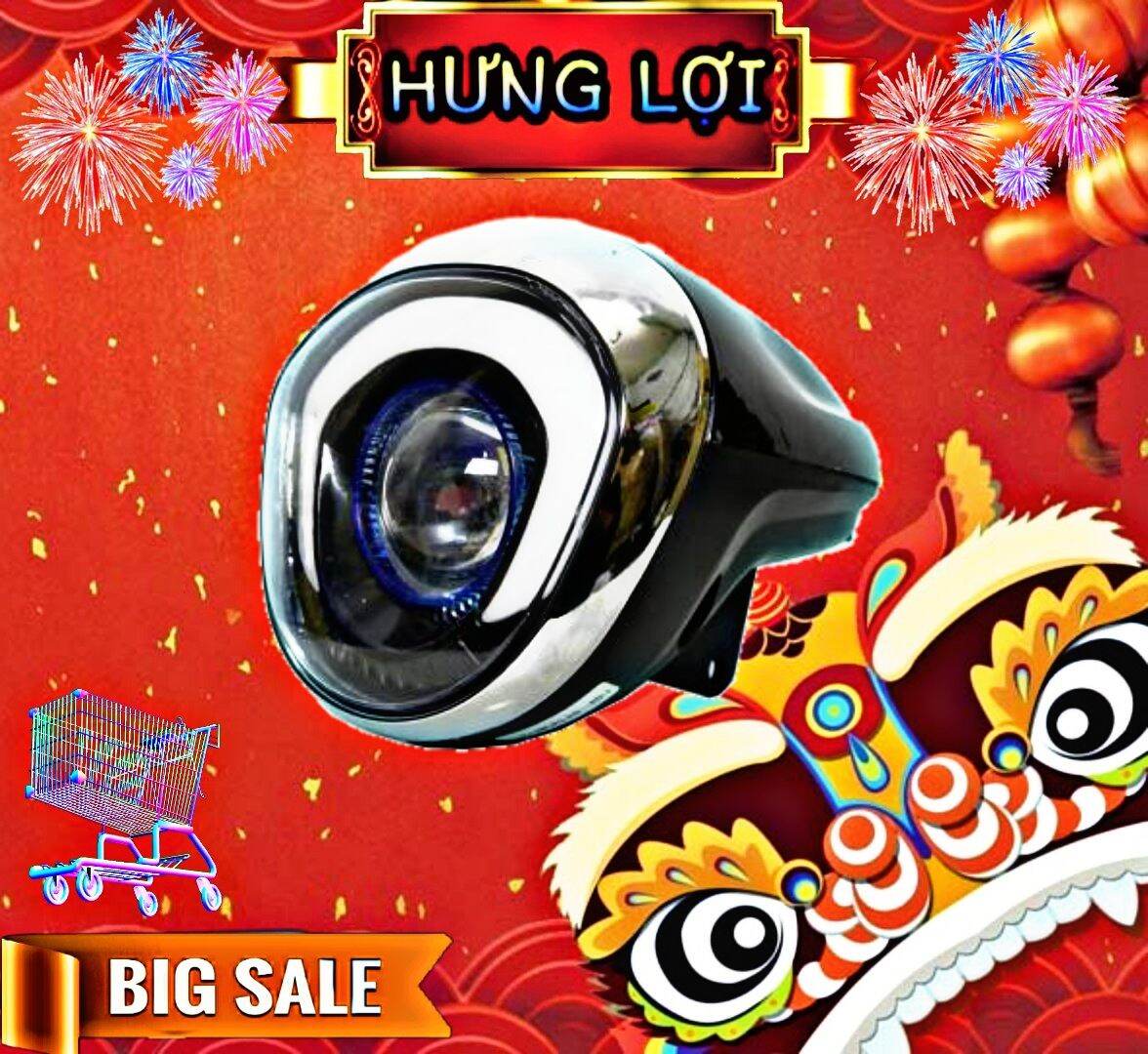 [HCM]Đầu đèn Led xe điện 133s