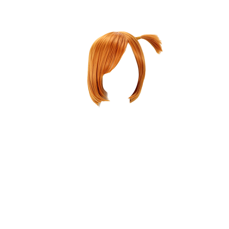 Touya Cosplay Wig Dễ Thương Màu Cam Có Tóc Đuôi Ngựa Phụ Kiện Cosplay Cho Nhân Vật Hoạt Hình Pokemon