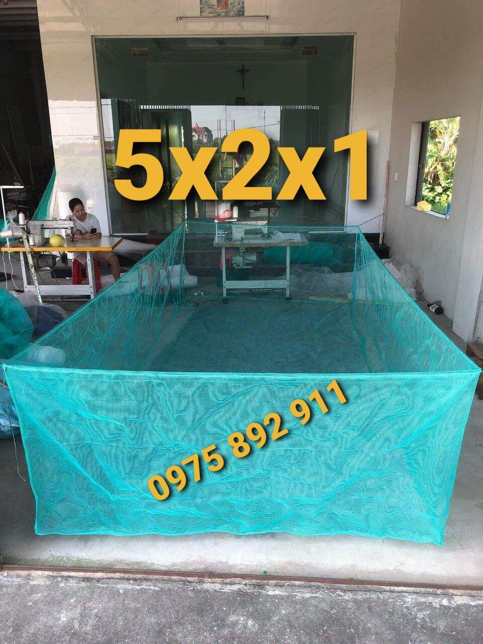 Tráng ,lồng , vèo nuôi ốc ếch cá 5x2x1