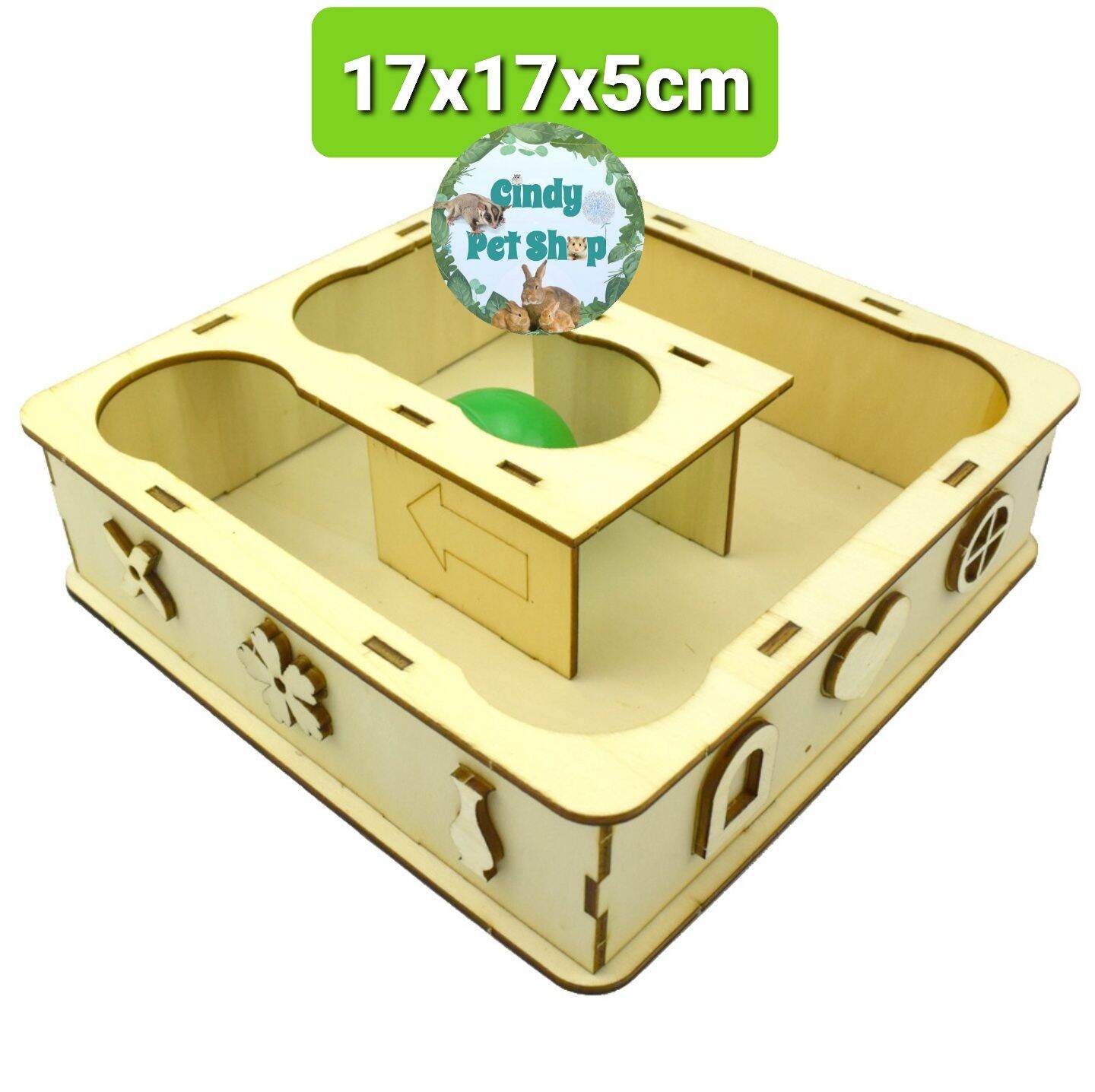 Mê cung lắp ráp gỗ ép đồ chơi cho Hamster