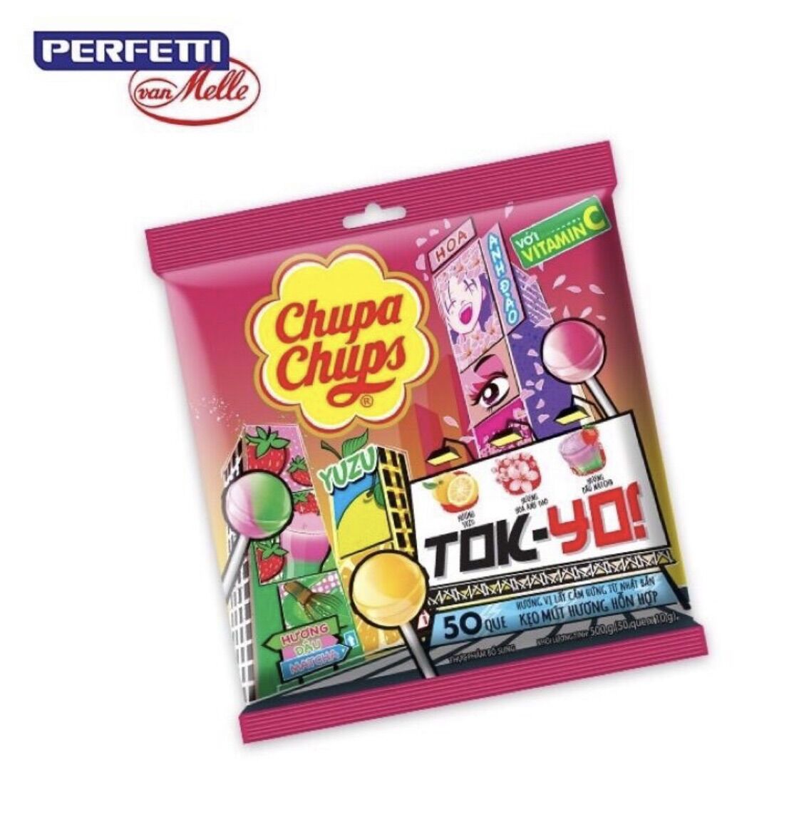Kẹo mút Chupa Chups các loại