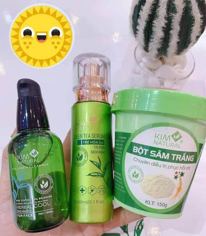 COMBO SERUM TRÀ XANH VIP TÁI TẠO LÀN DA