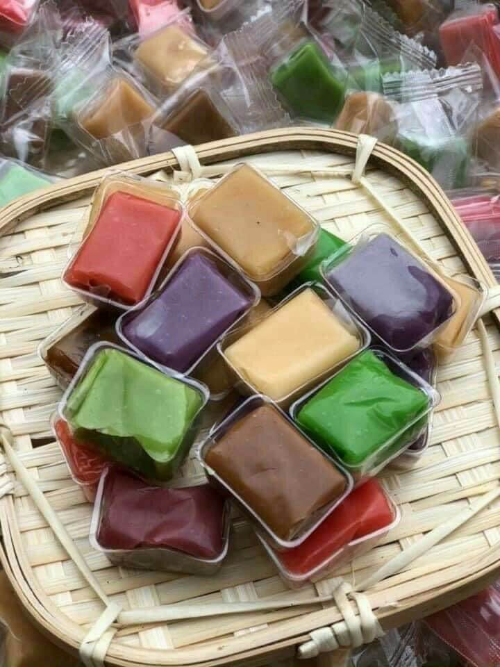 1kg Kẹo dừa mix 7 vị