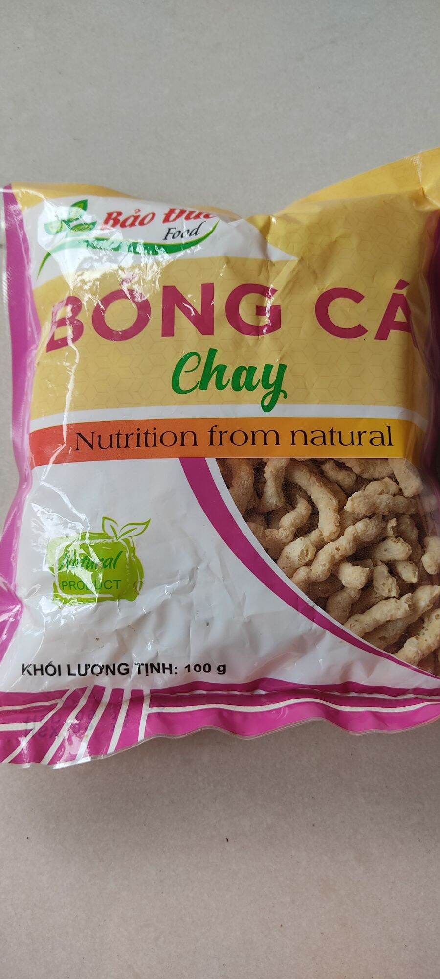 Bóng cá chay. bịch 100g.