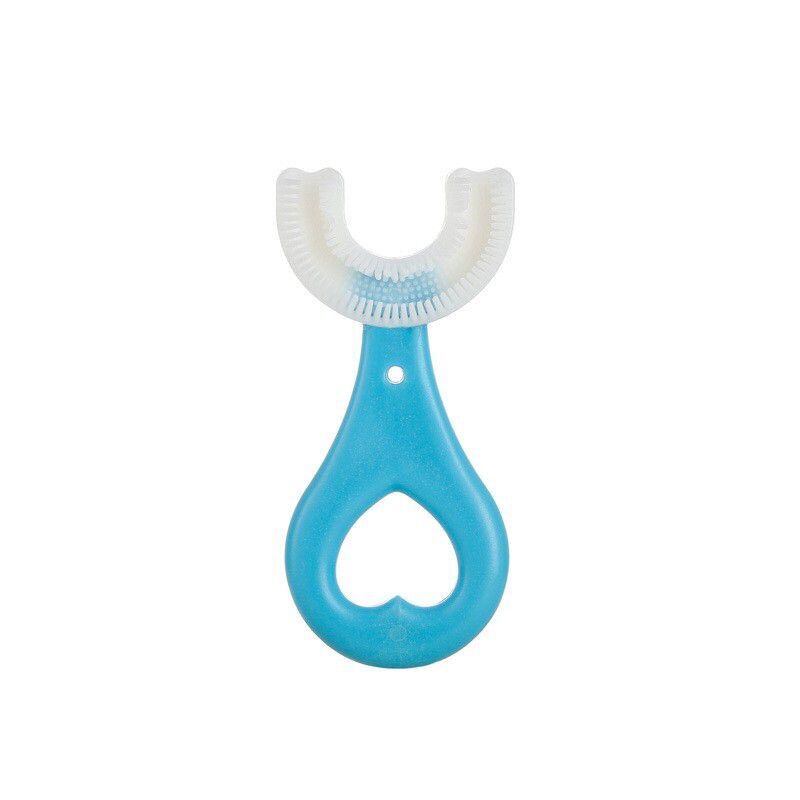 Bàn chải chữ U silicon cho bé 2-6 tuổi