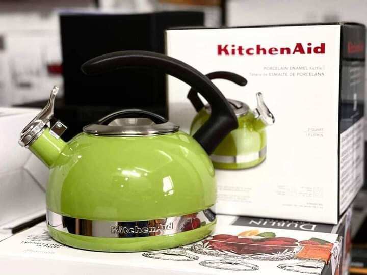 ẤM ĐUN BẾP TỪ THỔI SÁO KITCHENAID - màu xanh