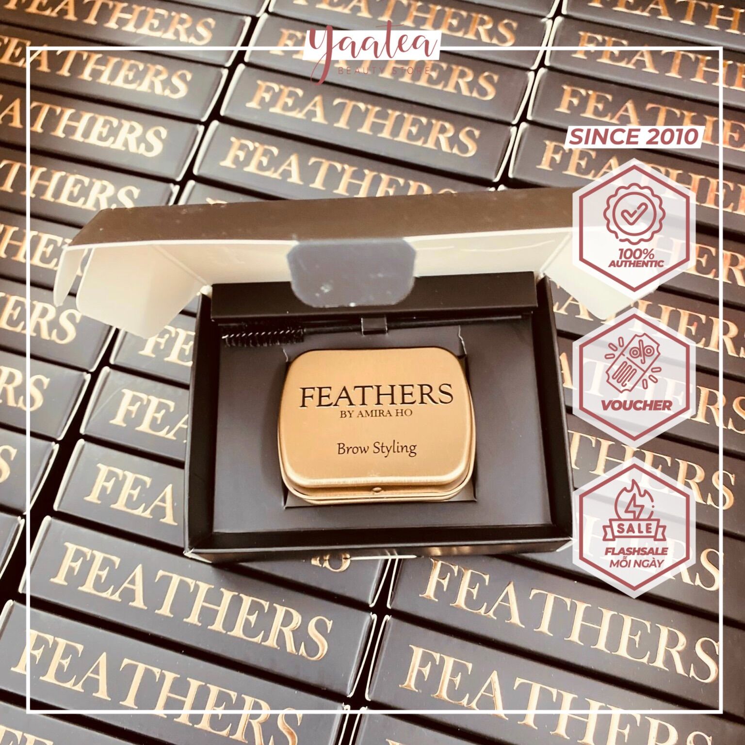 Sáp Định hình Chân Mày Feathers Mẫu Mới