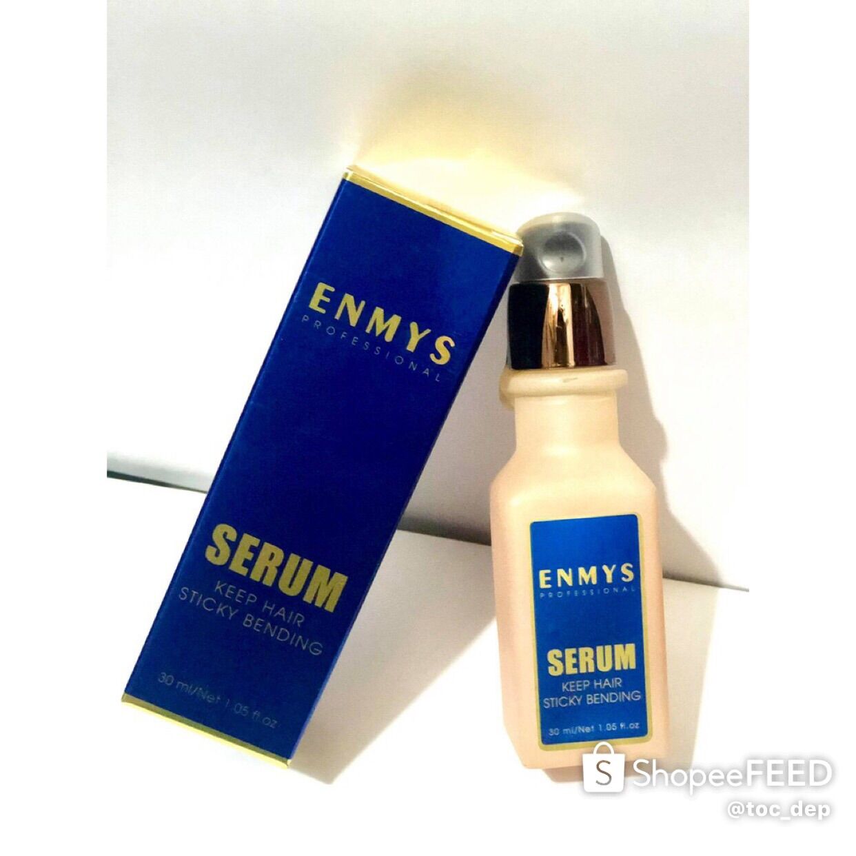 Serum siêu dưỡng và giữ nếp tóc enmys - hàng công ty