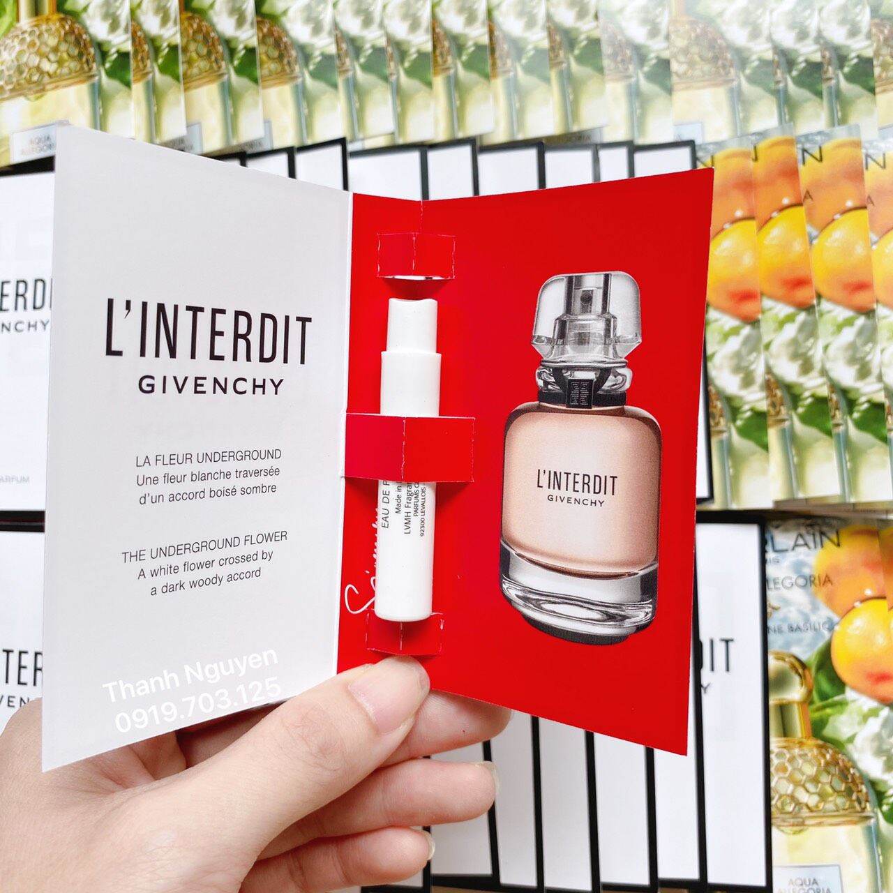 Sample nước hoa Givenchy gift Sephora