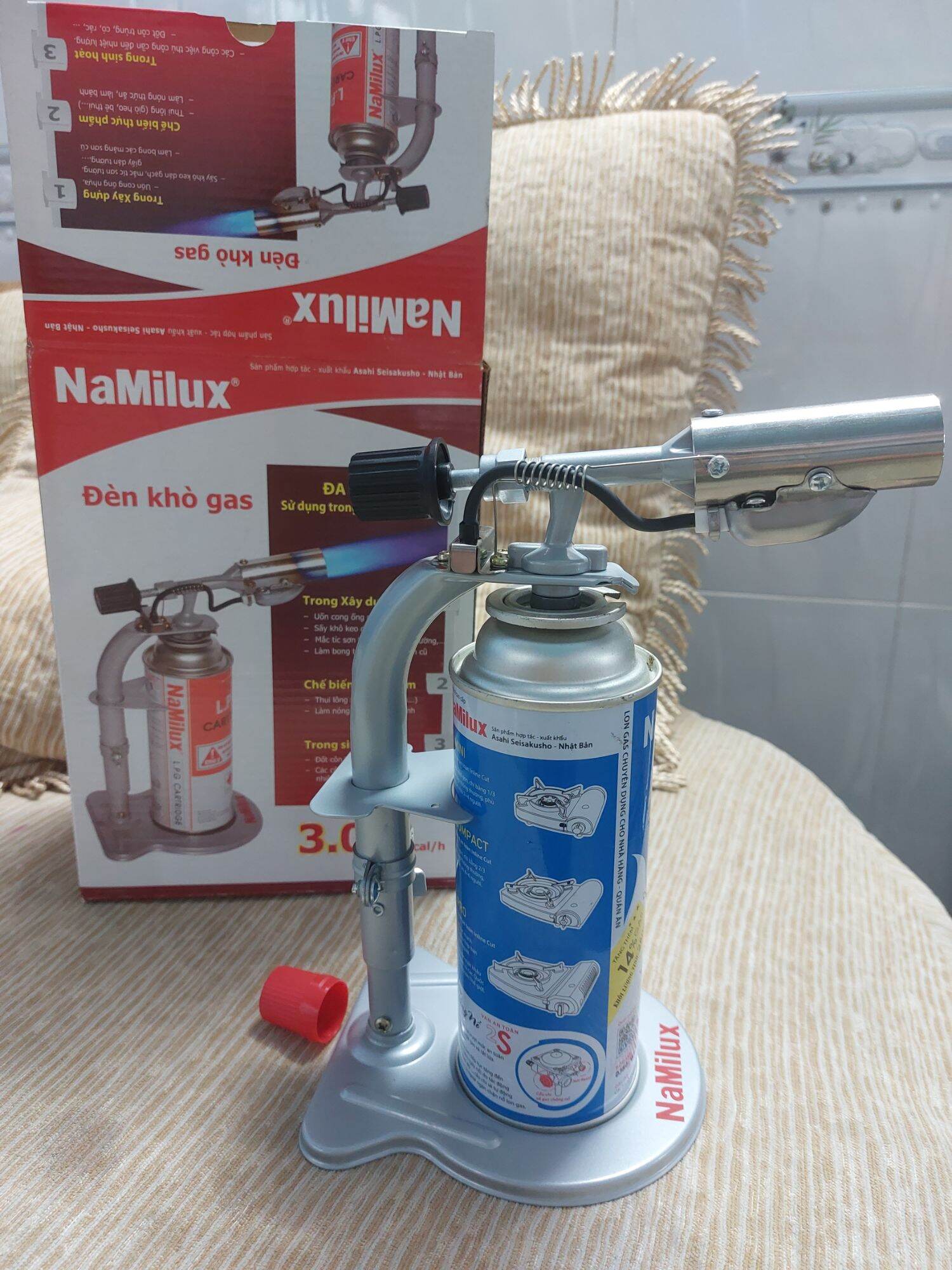 Đèn khò gas có đế namilux