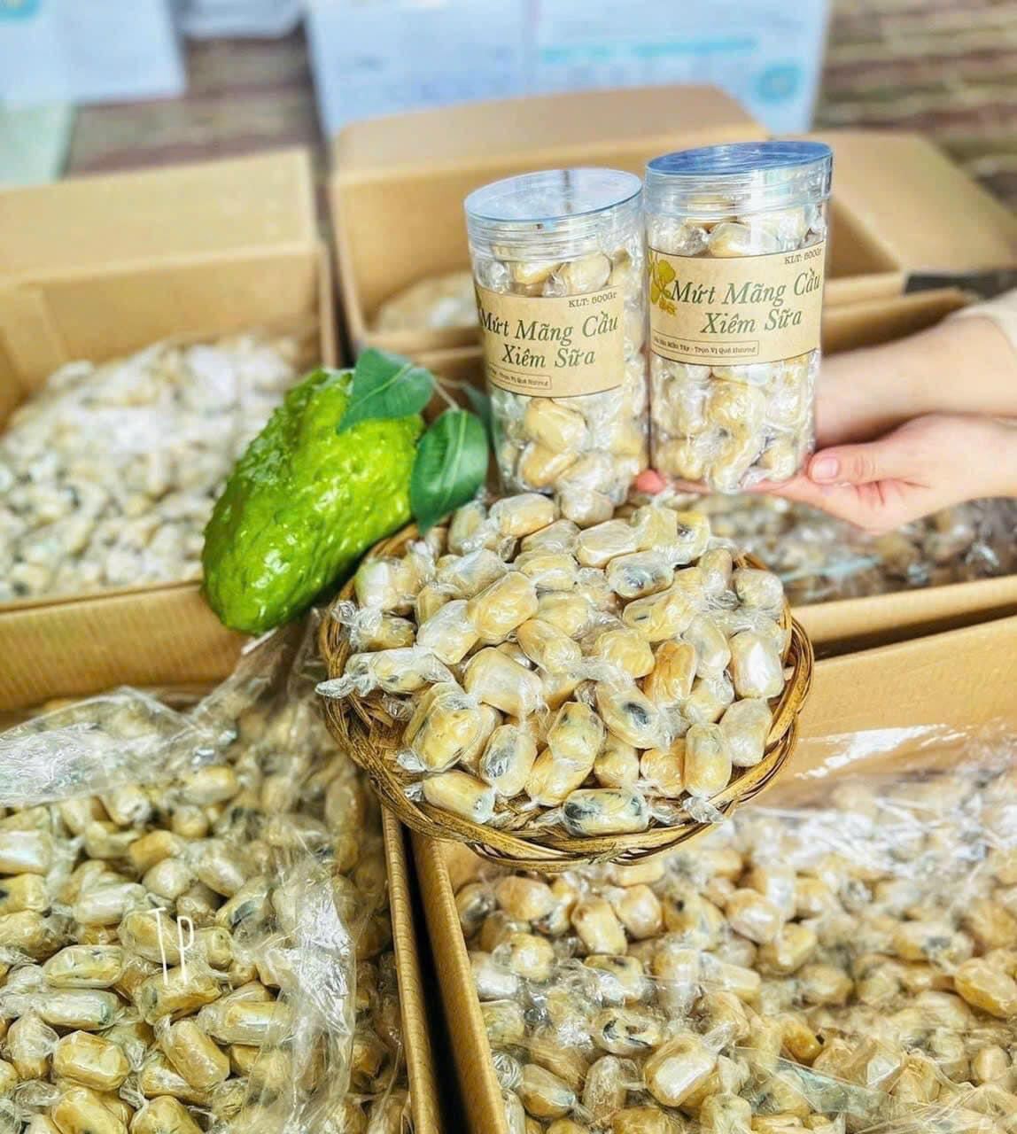 MỨT MÃNG CẦU XIÊM SỮA 500Gr