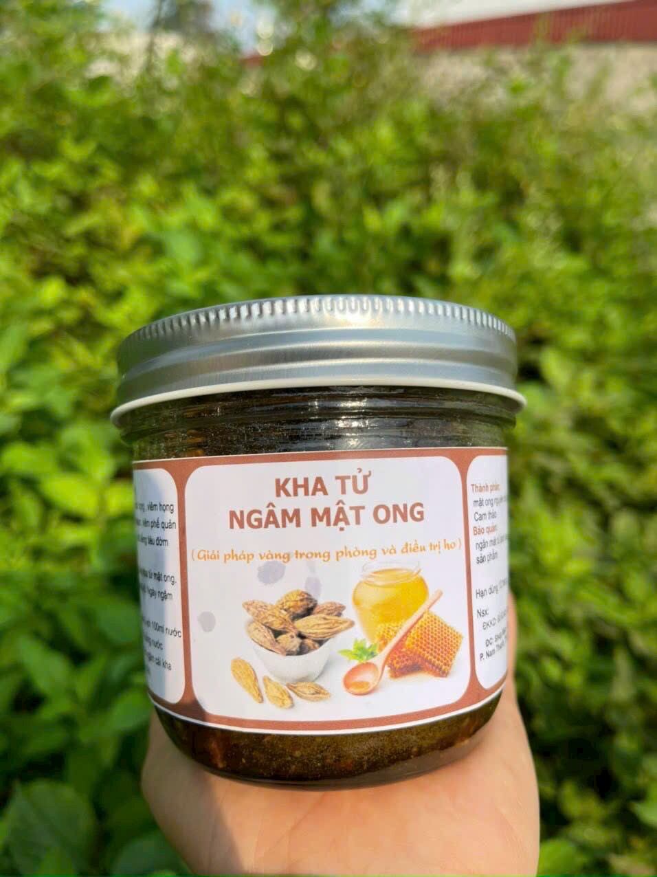 quả kha  tử ngâm  mật ong