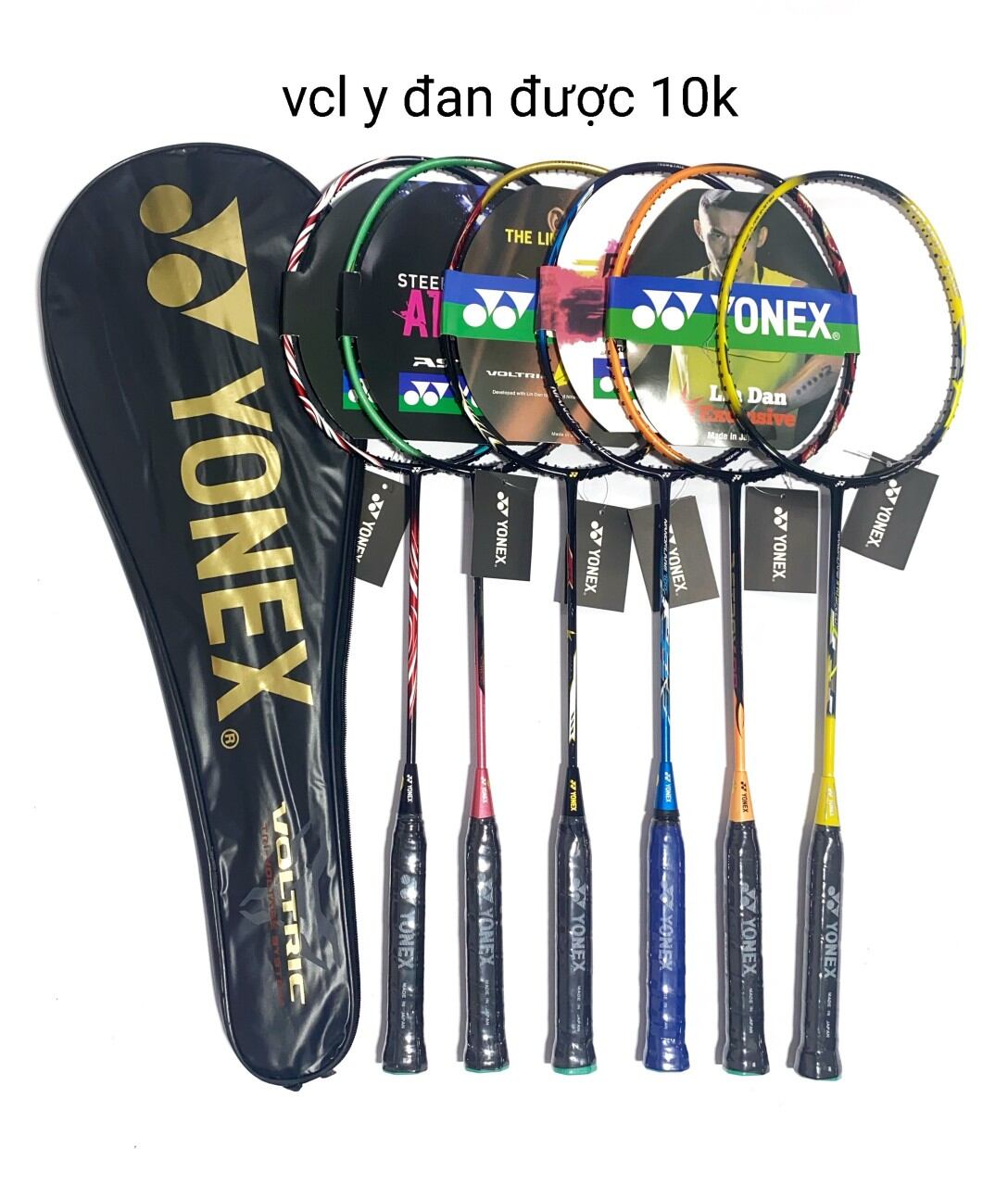 Vợt cầu lông yonex / khung nhôm carbon/ dây đan 10 ký )