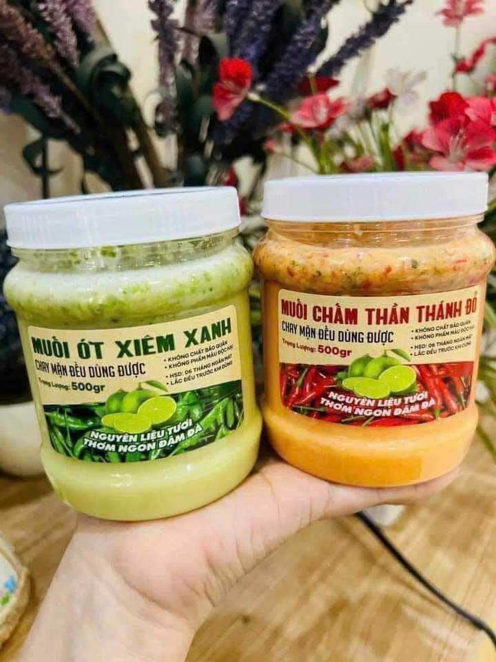muối ớt chấm hải sản hủ 500g