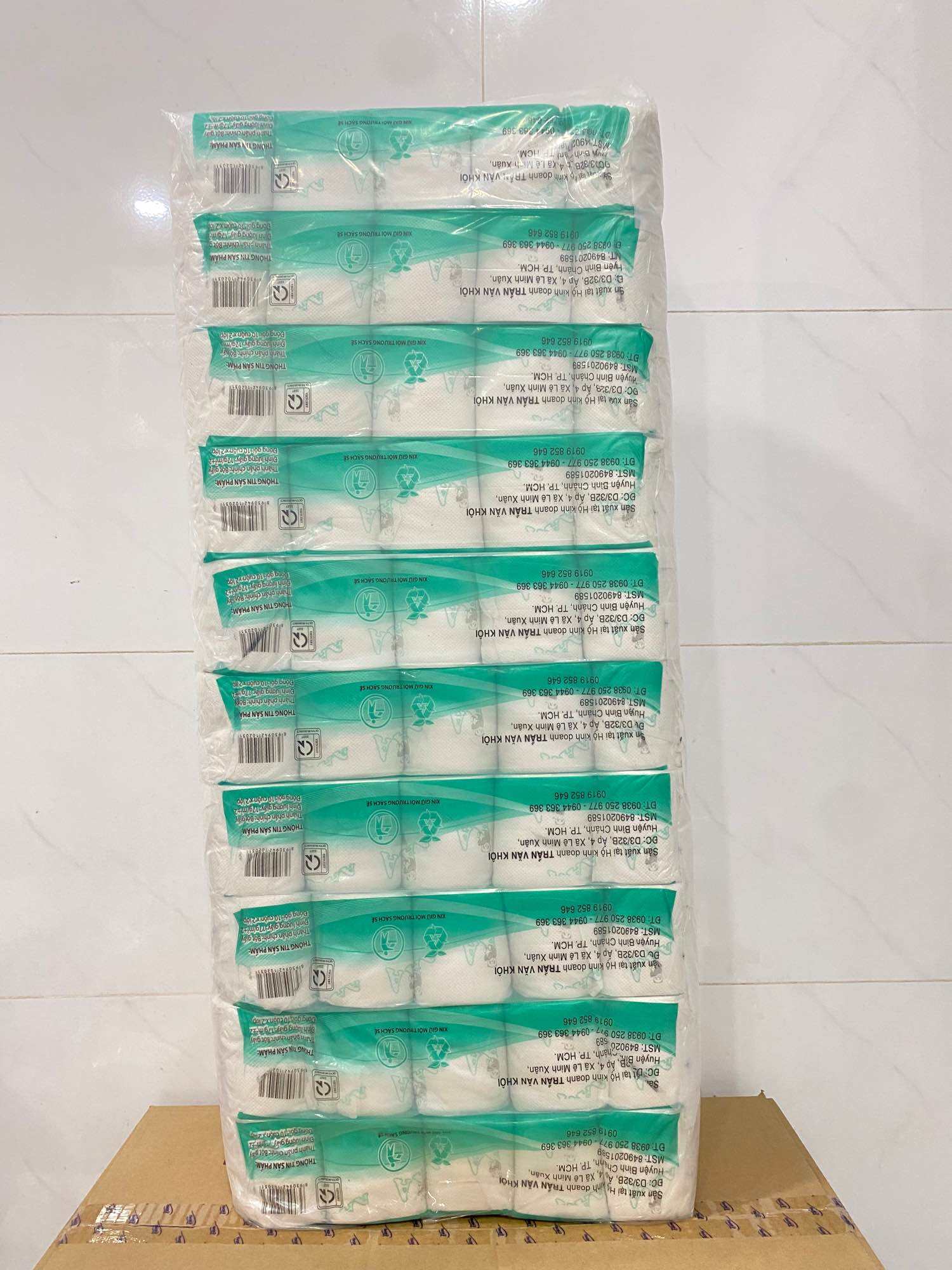 COMBO 10 LỐC 100 CUỘN GIẤY 300GR GIÁ RẺ - GIẤY CUỘN NHỎ