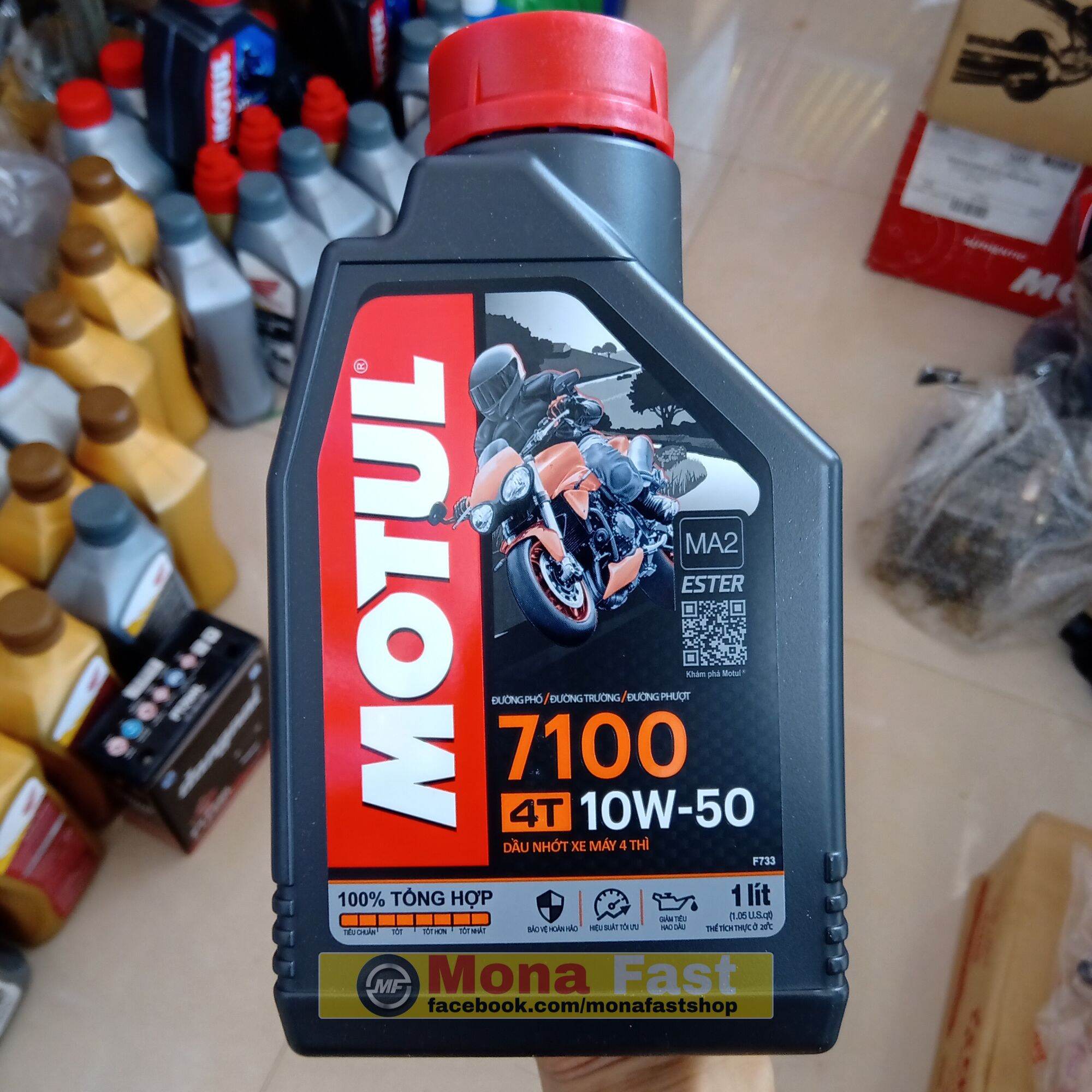 Motul 7100 cho xe số 1l 10w-50