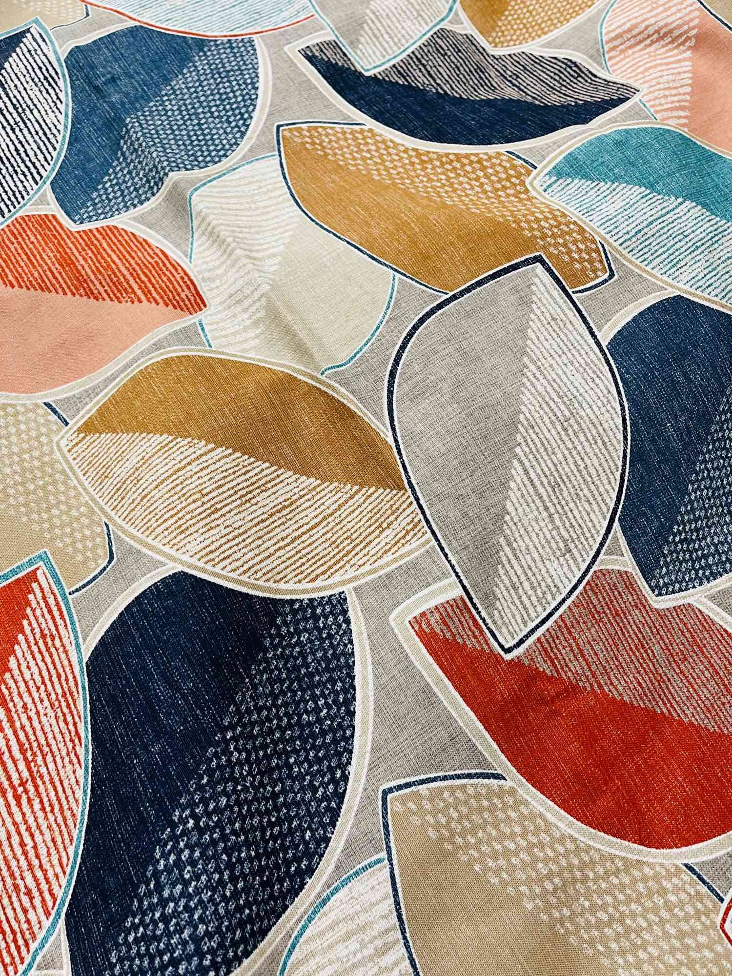 [HCM] Vải linen in họa tiết lạ mắt. Hàng nhập chuẩn kiện Hàn. Chất mềm mịn, dày dặn, ko nhăn. Khổ vải 1,5m