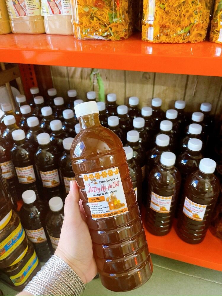 Mật ông hoa cà phê chai 1 lít