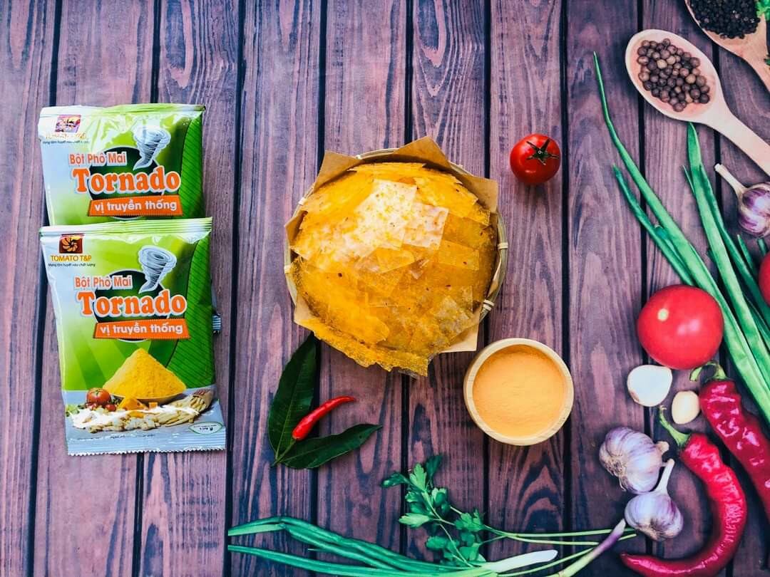 Combo 5 gói phô mai Tornado vị cay 100gram