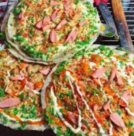 Bánh tráng nướng hành đà lạt ( 1 kg khoảng 28 bánh)