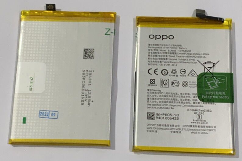 Pin thay thế điện thoại oppo a54-4g | blp805 hàng chuẩn giá tốt
