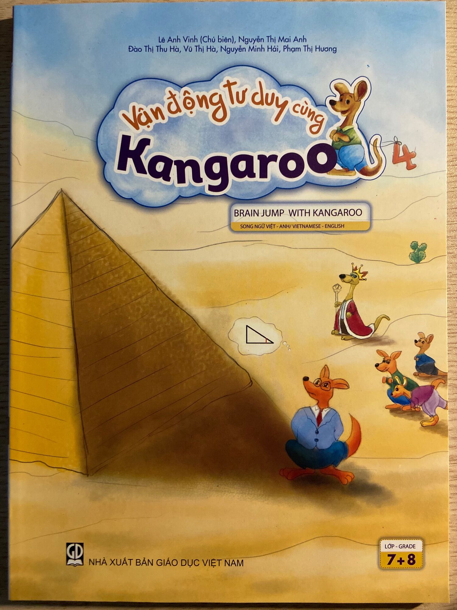 Vận động tư duy cùng kangaroo 4 - dành cho lớp 7-8