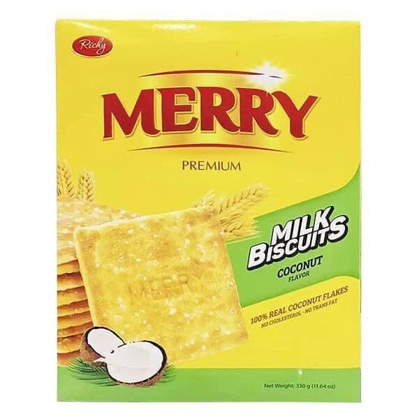 Bánh Qui Dừa Merry Richy Giòn Tan