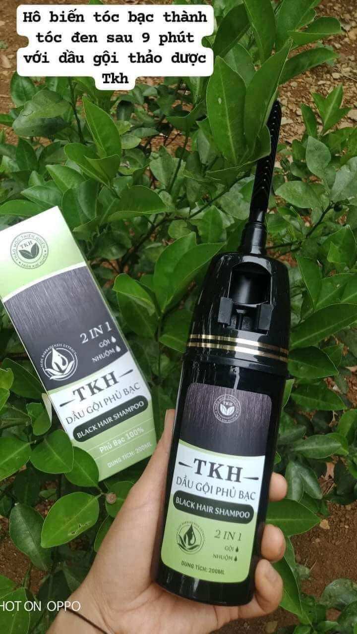 [ Chính Hãng ] Dầu Gội Phủ Bạc - Trần Kim Huyền