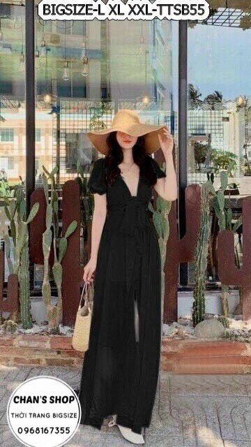 [HCM]Bigsize 60- 90kg ĐẦM MAXI NƠ