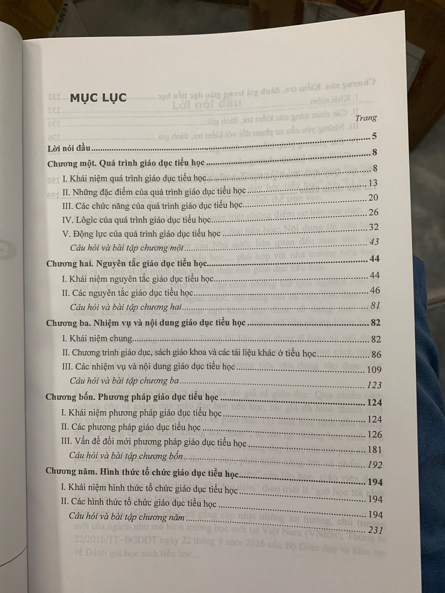 Giáo dục học tiểu học