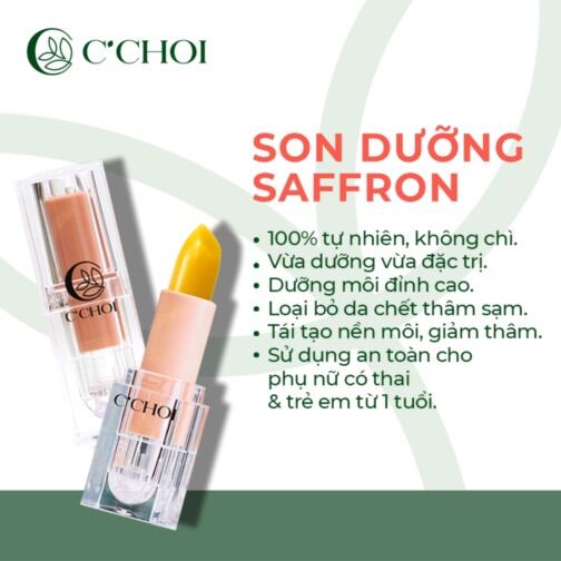 Son dưỡng môi safffron